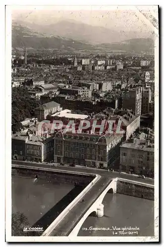 Ansichtskarte AK Grenoble Vue generale La Tour