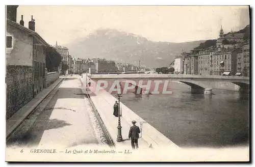 Ansichtskarte AK Grenoble Les Quais et le Moucherotte