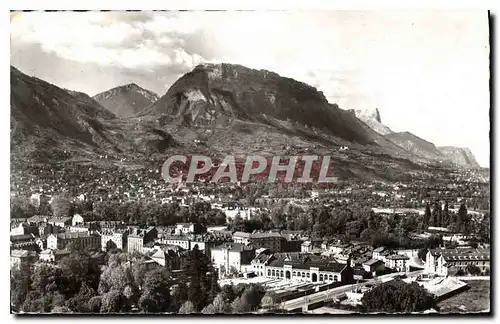 Moderne Karte Grenoble Vue generale Fort St Eynard et la Dent de Crolles