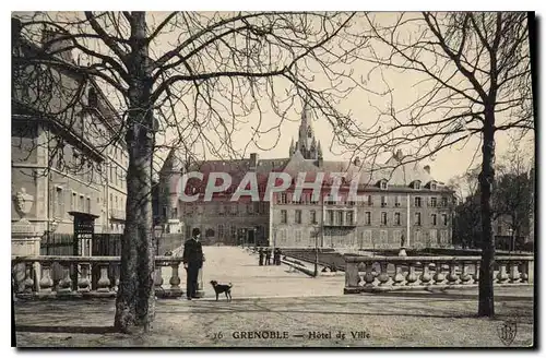 Cartes postales Grenoble Hotel de Ville