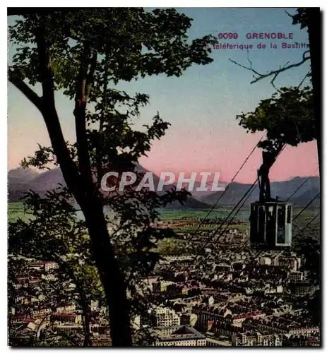 Cartes postales Grenoble Le teleferique de la Bastille