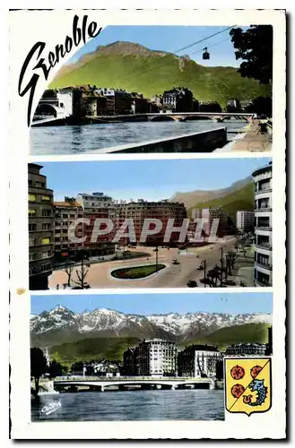 Cartes postales Grenoble Teleferique et Moucherotte Nouveaux Boulevards de Belledonne