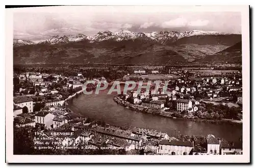 Cartes postales Grenoble La Chaine des Alpes