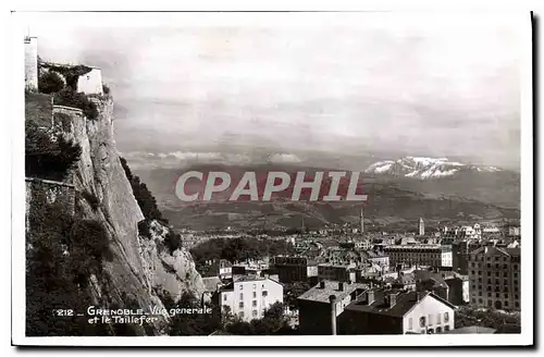 Ansichtskarte AK Grenoble Vue generale et le Taillefer