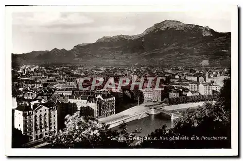 Cartes postales Grenoble Vue generale et le Moucherotte