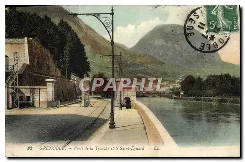 Cartes postales Grenoble Porte de la Tronche et le Saint Eynard