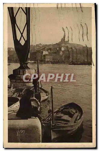 Ansichtskarte AK Marseille La douce France Perspective sur Notre Dame de la Garde