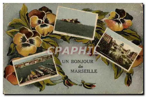 Cartes postales Marseille Un bonjour de Marseille