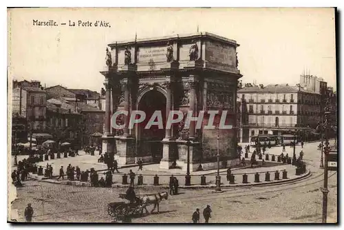 Cartes postales Marseille La Porte d'Aix