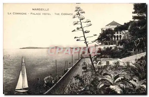 Ansichtskarte AK Marseille La Corniche Palace Hotel