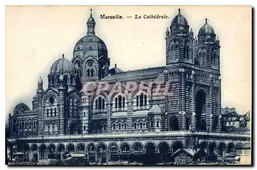 Cartes postales Marseille La Cathedrale