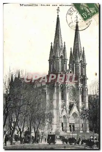 Cartes postales Marseille Eglise des Reformes