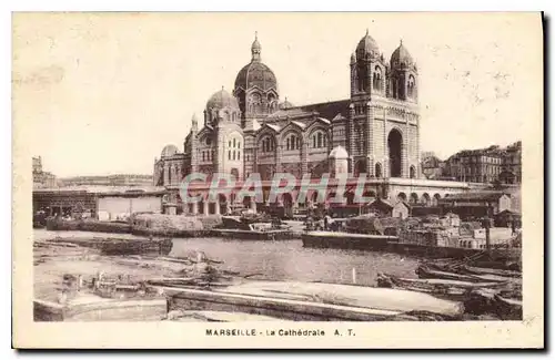 Cartes postales Marseille La Cathedrale