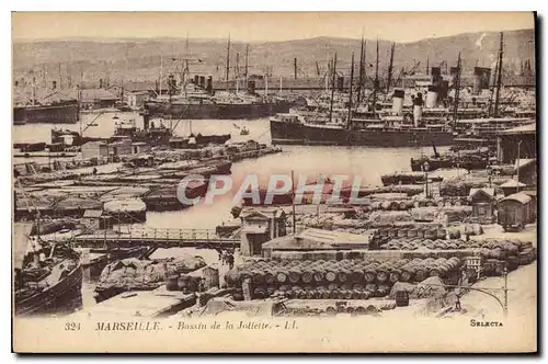 Cartes postales Marseille Bassin de la Joliette