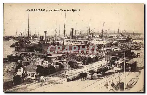 Cartes postales Marseille La Joliette et les Quais