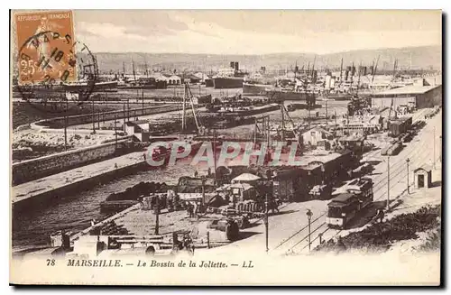 Cartes postales Marseille Le Bassin de la Joliette