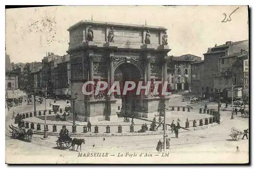 Cartes postales Marseille La Porte d'Aix