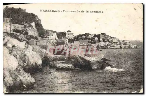 Cartes postales Marseille Promenade de la Corniche