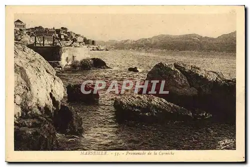 Cartes postales Marseille Promenade de la Corniche