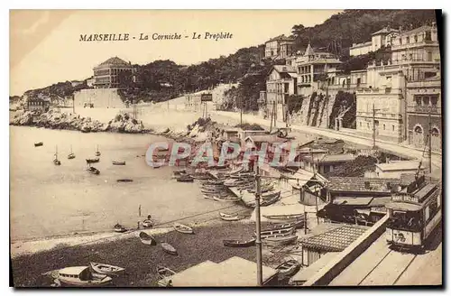 Cartes postales Marseille La Corniche Le Prophete