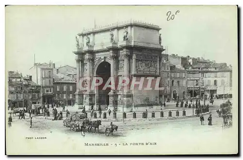 Cartes postales Marseille La Porte d'Aix