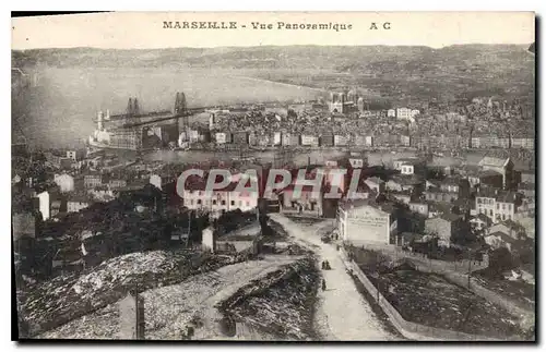 Ansichtskarte AK Marseille Vue Panoramique