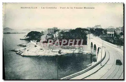 Cartes postales Marseille La Corniche Pont de la Fausse Monnaie