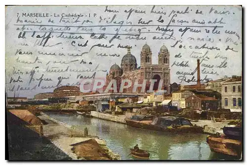 Cartes postales Marseille La Cathedrale