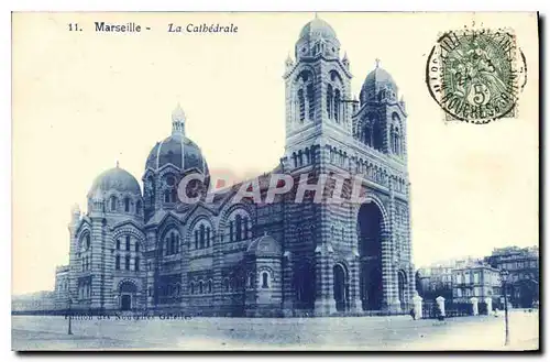 Cartes postales Marseille La Cathedrale