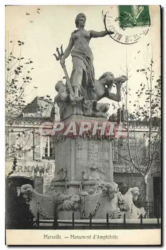 Cartes postales Marseille Monument d'Amphitrite