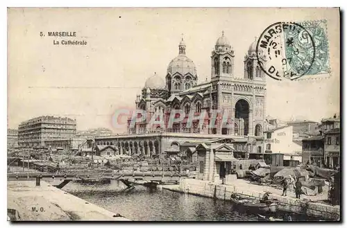 Cartes postales Marseille La Cathedrale