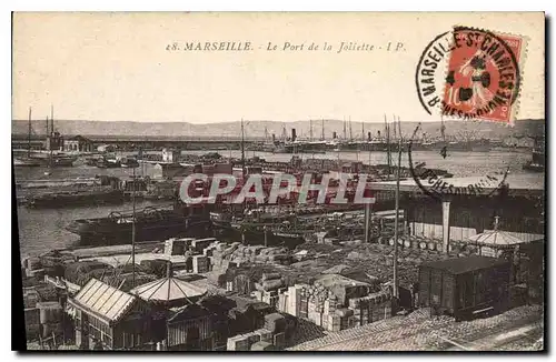 Cartes postales Marseille Le Port de la Joliette