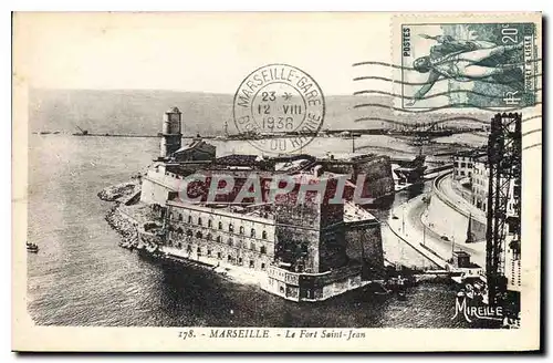 Cartes postales Marseille Le Fort Saint Jean