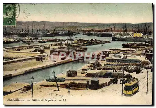 Cartes postales Marseille Bassins de la Joliette