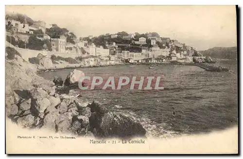 Cartes postales Marseille La Corniche