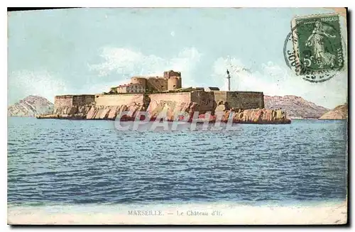 Cartes postales Marseille Le Chateau d'If