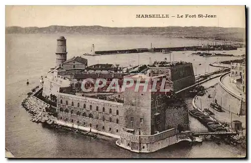 Cartes postales Marseille Le Fort St Jean