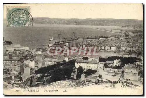 Cartes postales Marseille Vue generale