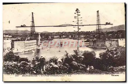 Cartes postales Marseille Le Pont Transbordeur