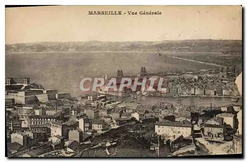 Cartes postales Marseille Vue Generale