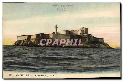 Cartes postales Marseille Le Chateau d'If