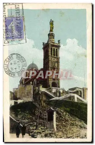 Cartes postales Marseille La Basilique de Notre Dame de la Garde