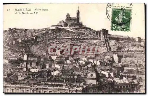 Cartes postales Marseille Notre Dame de la Garde