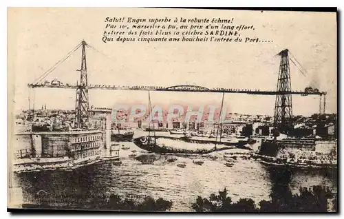 Cartes postales Marseille Sardine