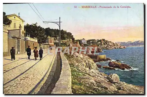 Cartes postales Marseille Promenade de la Corniche