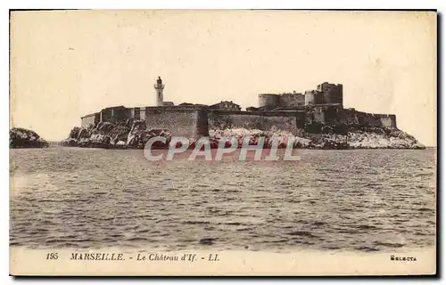 Cartes postales Marseille Le Chateau d'If