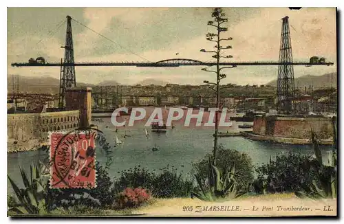 Cartes postales Marseille Le Pont Transbordeur