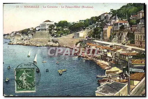 Cartes postales Marseille La Corniche Le Palace Hotel (Roubion)