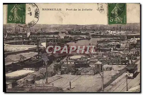 Cartes postales Marseille Port de la Joliette