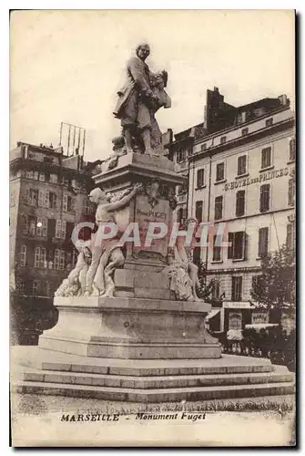 Ansichtskarte AK Marseille Monument Fuget